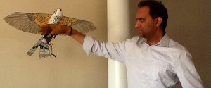 Bhargav Gajjar with perching drone (Chapter 5)